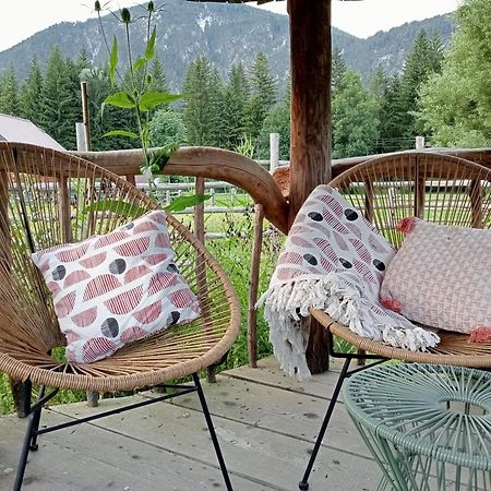 Alpi Giulie Chalets Valbruna Esterno foto